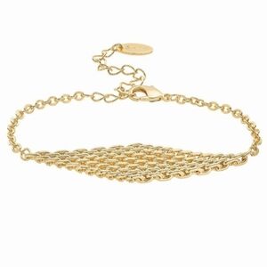 NEW Bearfruit gold-tone brass bracelet- style BB 50YG Kailee